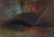 Frederic Edwin Church Aurora Borealis oil painting artist